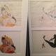 Dragon’s Lair Cel Color Key Drawings and the Finished Cels